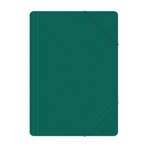 Mapa din plastic cu elastic, Memoris Precious, verde Mapa din plastic cu elastic, Memoris Precious, verde