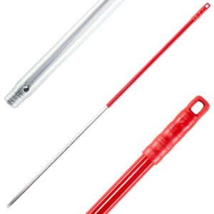 Maner Suport Mop Cu Filet Esenia, 1.4m, Rosu Maner Suport Mop Cu Filet Esenia, 1.4m, Rosu