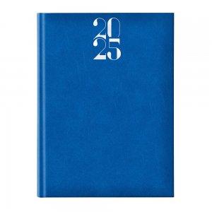 Agenda Artilux A4, Datata, Dur, Hartie Ivory, Coperta Albastru Royal