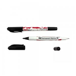 Marker Permanent Evoffice, Cd/dvd, 0.4/1 Mm, Negru Marker Permanent Evoffice, Cd/dvd, 0.4/1 Mm, Negru