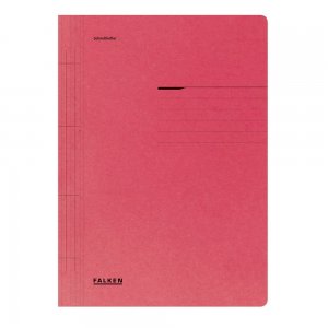 Dosar cu sina Lux Falken, carton, 250 g/mp, rosu
