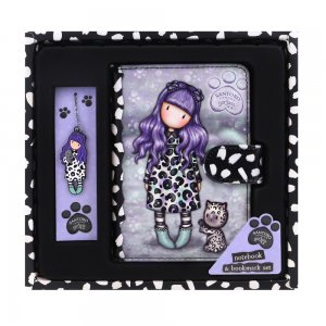 Set Jurnal Cu Coperta Pvc Si Semn De Carte, Gorjuss, Smitten K