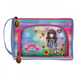 Penar Jumbo, Gorjuss, Be Kind To Yourself, 2 Compartimente, 22 X 15 Cm Penar Jumbo, Gorjuss, Be Kind To Yourself, 2 Compartimente, 22 X 15 Cm