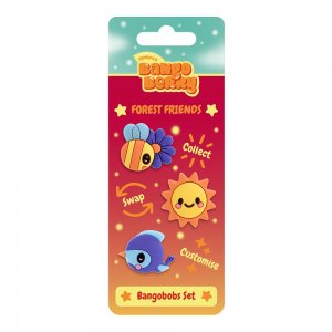 Set 3 Pinuri Bangoberry Albinuta, Soare, Pasare