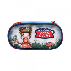 Penar Gorjuss, 1 Compartiment Little Mushroom, 10x23x6 Cm Penar Gorjuss, 1 Compartiment Little Mushroom, 10x23x6 Cm