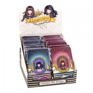 Display Pin-uri Enamel, Santoro Gorjuss, Whatever The Weather, 16 Pin-uri