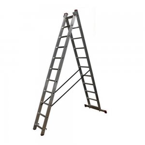 Scara Aluminiu Raris, Profesionala Cu 2 Tronsoane Tip 2n Scara Aluminiu Raris, Profesionala Cu 2 Tronsoane Tip 2n
