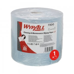 Lavete Wypall L20, 2 Straturi Airflex, Albastra, 23.5 X 38 Cm, 500 Portii