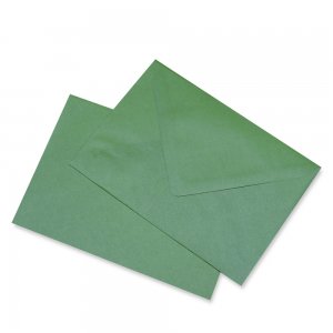 Plic C5 162x229 Mm, Offset, 80 G, Gumat, Verde, 25 Bucati/set