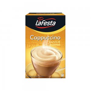 Cappucino La Festa Vanilie, Plicuri 10x12g Cappucino La Festa Vanilie, Plicuri 10x12g