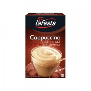 Cappucino La Festa Ciocolata, Plicuri 10x12g Cappucino La Festa Ciocolata, Plicuri 10x12g