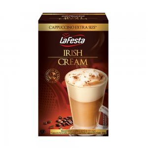 Bautura Instant La Festa, Cappuccino Irish Cream, Plicuri 8x22g Bautura Instant La Festa, Cappuccino Irish Cream, Plicuri 8x22g