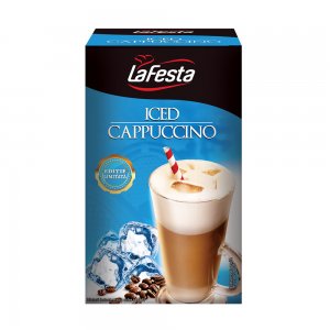 Cafea Solubila La Festa, Iced Cappucino, Plicuri 8x18g Cafea Solubila La Festa, Iced Cappucino, Plicuri 8x18g