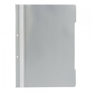 Dosar cu sina si 2 perforatii Noki, gri, 50 bucati/set