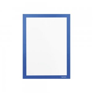 Folie magnetica MAGNETOPLAN rama albastra, A4, 5 bucati/set