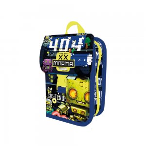 Penar Mitama, 1 Compartiment, 2 Clapete, Design Robotel, 14 X 8.5 X 23.5 Cm Penar Mitama, 1 Compartiment, 2 Clapete, Design Robotel, 14 X 8.5 X 23.5 Cm