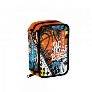 Penar Echipat Mitama, 3 Compartimente, Design Fotbal, Dimensiuni 14.5 X 7.4 X 20 Cm Penar Echipat Mitama, 3 Compartimente, Design Fotbal, Dimensiuni 14.5 X 7.4 X 20 Cm