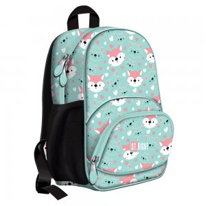 Ghiozdan Bp70 St Right Lovely Fox 2 Compartimente, 32x22x11 Cm