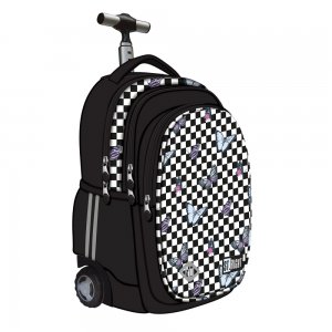 Troller Majewski St Right, Tb01, Chessboard Butterflies, 4 Compartimente, 44 X 32 X 25 Cm Troller Majewski St Right, Tb01, Chessboard Butterflies, 4 Compartimente, 44 X 32 X 25 Cm