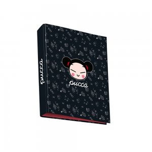 Caiet mecanic Pucca, A4, 4 inele Caiet mecanic Pucca, A4, 4 inele
