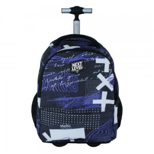 Troller Next Level, 2 In 1, Colectia Hello, 48x33x19 Cm Troller Next Level, 2 In 1, Colectia Hello, 48x33x19 Cm