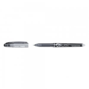 Roller cu gel Pilot Frixion Point, fara mecanism, 0.5 mm, negru Roller cu gel Pilot Frixion Point, fara mecanism, 0.5 mm, negru
