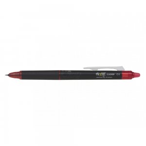 Roller cu gel Pilot Frixion Clicker, cu mecanism, 0.5 mm, rosu Roller cu gel Pilot Frixion Clicker, cu mecanism, 0.5 mm, rosu
