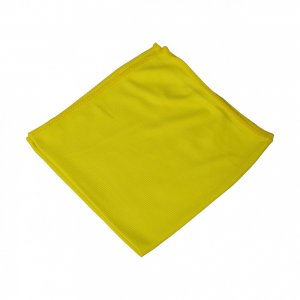 Lavete Microfibra Pentru Sticla, 30x30 Cm, Galbena, 10 Bucati/set