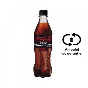 Bautura Racoritoare Carbogazoasa Coca-cola Zero, 0.5 L, 12 Bucati/bax, Eticheta Sgr Bautura Racoritoare Carbogazoasa Coca-cola Zero, 0.5 L, 12 Bucati/bax, Eticheta Sgr