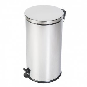 Cos Inox Cu Pedala Si Galeata Interioara, 40l Cos Inox Cu Pedala Si Galeata Interioara, 40l