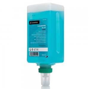Sapun Spuma De Maini Svema Cleanspire Blue, Cu Parfum, Cu Culoare, 1000 Ml, Rezerva Pentru Dozator Automat Denali-a