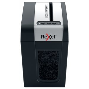 Distrugator Documente Manual Rexel Secure Mc3 Slim, P5, Micro-cut (particule), 3 Coli, 10l, Negru-ar