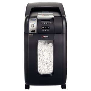 Distrugator Documente Automat Rexel Auto+ 300x Smartech, P4, Cross-cut (confeti), 300 Coli, Cos 40l,