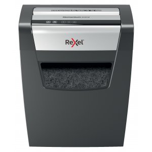 Distrugator Documente Manual Rexel Momentum X312, P3, Cross-cut (confeti), 12 Coli, Cos 23l, Negru