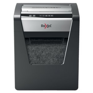 Distrugator Documente Manual Rexel Momentum X415, P4, Cross-cut (confeti), 15 Coli, Cos 23l, Negru