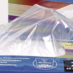 Pungi De Plastic ( 40l) Pentru Distrugator Documente Rexel Auto+ 300m/300x - 100 Buc/set