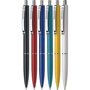 Pix Schneider K15, Clema Metalica, Culori Asortate - Scriere Albastra Pix Schneider K15, Clema Metalica, Culori Asortate - Scriere Albastra