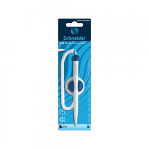 Pix Schneider Klick-fix, Suport Autoadeziv Cu Snur, Blister, Corp Alb - Scriere Albastra