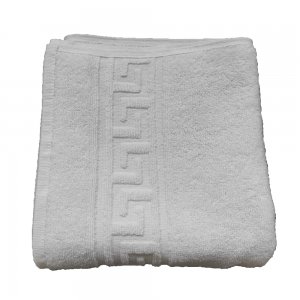 Prosop de Baie Artemis, 100% Bumbac, Culoare Alb, 70x140 cm