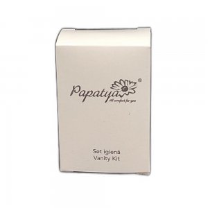 Set Igiena Papatya format din 2 Dischete Demachiante, 3 BeÈ›isoare Urechi, 1 PilÄƒ pentru Unghii, Ambalat in Cutie de Carton