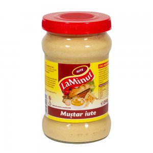 Mustar Iute La Minut, 290 g, Mustar La Minut, Mustar de Masa La Minut, La Minut Mustar Iute, Mustar Picant La Minut, La Minut Mustar Picant, La Minut Mustar de Masa, Mustar 290 g, Mustar Borcan, Mustar la Borcan