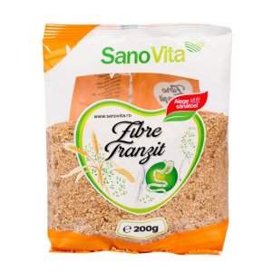 Fibre Tranzit Sano Vita, 200 g, Amestec de Fibre, Fibre pentru Digestie, Supliment Fibre Digestie, Supliment cu Fibre, Amestec Fibre, Mix de Fibre, Mix Fibre, Fibre Digestie, Amestec cu Fibre, Fibre Sano Vita, Fibre Tranzit Intestinal, Amestec de Tarate
