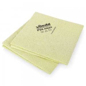 Set 5 Lavete PVA micro VILEDA, 35x38 cm, Culoare Galbena, Set Lavete, Lavete pentru Menaj, Lavete pentru Curatenie Casa, Lavete PVA cu Microfibra, Laveta pentru Casa