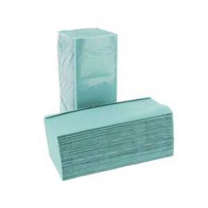 20 Pachete Prosoape Hartie Pliate, 250 Foi/Pachet, 25x21 cm, 1 Strat, Verde, Servetele Verzi Reciclate, Prosoape Unica Folosinta, Prosoape Hartie si Servetele, Prosoape de Hartie Absorbante, Prosoape Hartie pentru Dispensere, Prosoape din Hartie