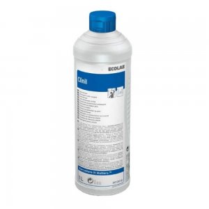 Detergent ECOLAB Clinil, 1 L Ideal pentru Curatarea Sticlei, Solutie Curatat Geamuri, Solutie Curatat Sticla, Detergent de Geamuri, Solutie Spalat Geamuri, Solutie Oglinzi, Detergent Oglinzi, Detergent pentru Sticla, Solutii si Produse de Curatenie