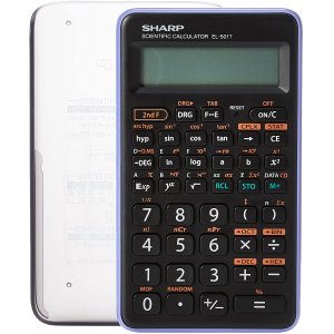 Calculator Stiintific, 10 Digits, 131 Functii, 144 X 75 X 10 Mm, Sharp El-501tbwh - Negru/violet