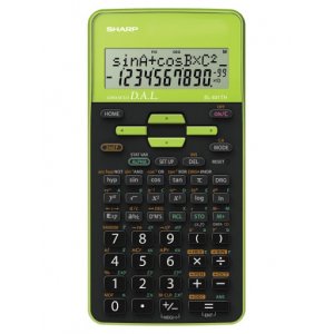 Calculator Stiintific, 10 Digits, 273 Functii, 161x80x15mm, Dual Power, Sharp El-531thbgr-negru/verd