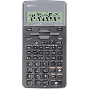Calculator Stiintific, 10 Digits, 273 Functii, 161x80x15mm, Dual Power, Sharp El-531thbgr-negru/gri