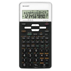 Calculator Stiintific, 12 Digits, 273 Functii, 161x80x15 Mm, Sharp El-531thbwh - Negru/alb