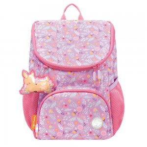 Ghiozdan Mini Little Travelers Plus, Motiv Woodland Deer Ghiozdan Mini Little Travelers Plus, Motiv Woodland Deer